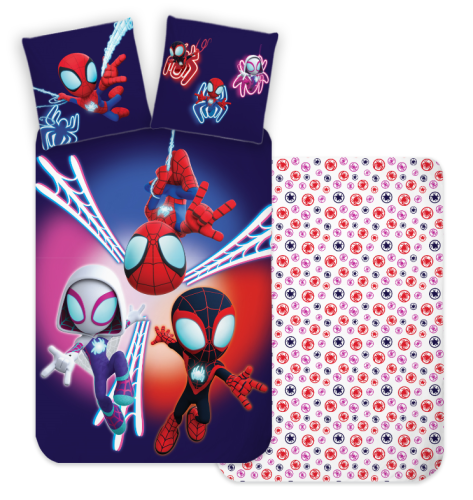 Pościel Niemowlęca 100x140 + 40x45 Spidey Człowiek Pająk baby 