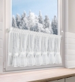 Zazdrostka na taśmę Xmas Gwiazdki 40x150 biała taśma 