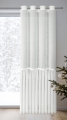 Firana gotowa Xmas 140x250 Świąteczna gwiazdki na przelotki 