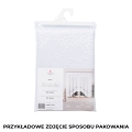 Firanka gotowa żakardowa Modesta 250x120cm biała 