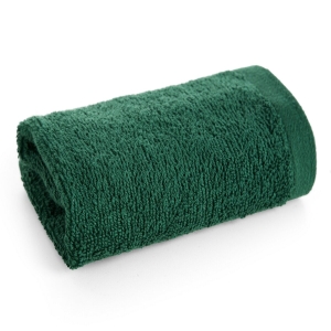 Ręcznik 70x140 Basic2 Gładki zielony bawełna 500g    