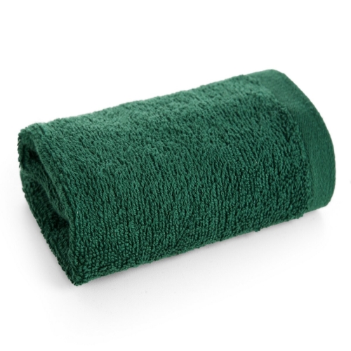 Ręcznik 70x140 Basic2 Gładki zielony bawełna 500g    
