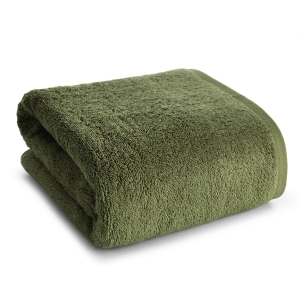 Ręcznik 70x140 Basic2 Gładki oliwkowy bawełna 500g    