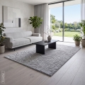 Dywan 160x230 Mati srebrny  