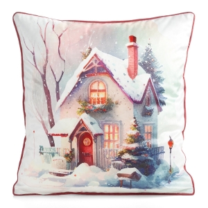 Poszewka Świąteczna 45x45 Dekoracyjna Merry Christmas    