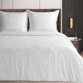 Pościel Bawełniana Tencel Premium 160x200 Tulia 3 Kwiatowa biała