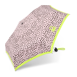 Parasol Benetton Ultra Mini Wild Dots peachwhip kieszonkowy manualny
