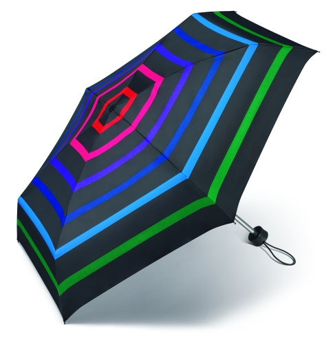 Parasol Benetton Ultra Mini Multicolor Strip Paski kieszonkowy manualny