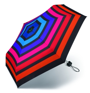 Parasol Benetton Ultra Mini Multicolor Strip Paski kieszonkowy manualny