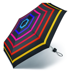 Parasol Benetton Ultra Mini Multicolor Strip Paski kieszonkowy manualny