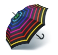 Parasol Benetton Długi Long Multicolor Strip Paski Automatycznie otwierany