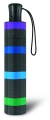 Parasol Benetton Mini AC Multicolor Strip Paski kieszonkowy Automatycznie otwierany