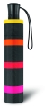 Parasol Benetton Mini AC Multicolor Strip Paski kieszonkowy Automatycznie otwierany