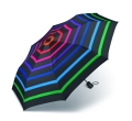 Parasol Benetton Mini AC Multicolor Strip Paski kieszonkowy Automatycznie otwierany