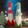 Skrzat Świąteczny 87cm Figurka Dekoracyjna Merry Christmas czerwony 