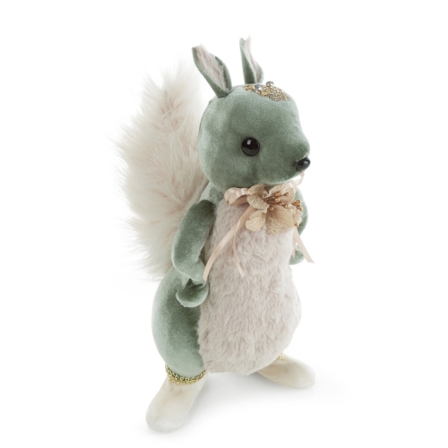 Wiewiórka Świąteczna 27cm Figurka Dekoracyjna Merry Christmas  