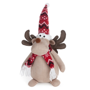 Renifer Świąteczny 23x17x44cm Figurka Dekoracyjna Merry Christmas   