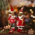 Renifer Świąteczny 18x14x62cm Figurka Dekoracyjna Merry Christmas   