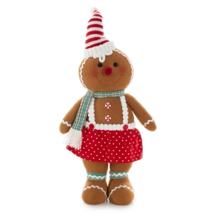 Ciasteczek Świąteczny 23x13x57cm Figurka Dekoracyjna Merry Christmas   