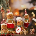 Ciasteczek Świąteczny 23x13x57cm Figurka Dekoracyjna Merry Christmas   