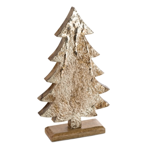 Choinka Świąteczna 16x5x28cm Figurka Dekoracyjna Merry Christmas