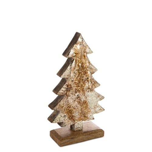 Choinka Świąteczna 12x5x21cm Figurka Dekoracyjna Merry Christmas 