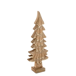 Choinka Świąteczna 15x5x41cm Figurka Dekoracyjna Merry Christmas  