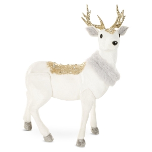 Jelonek Świąteczny 20x11x36cm Figurka Dekoracyjna Merry Christmas   