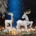 Jelonek Świąteczny 20x11x36cm Figurka Dekoracyjna Merry Christmas   