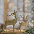 Jelonek Świąteczny 21x7x33cm Figurka Dekoracyjna Merry Christmas    