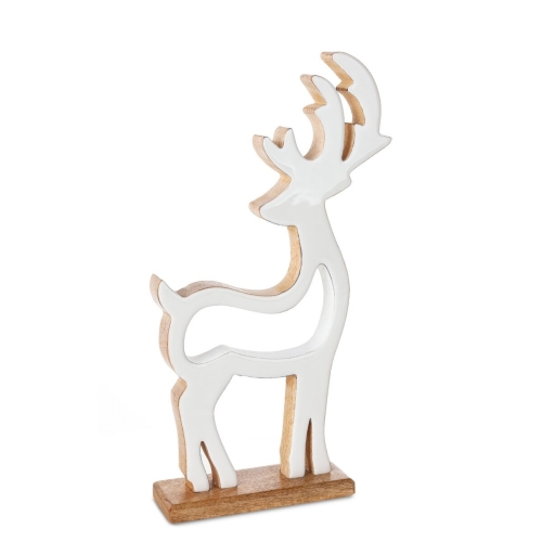 Jelonek Świąteczny 18x5x31cm Figurka Dekoracyjna Merry Christmas    