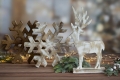 Gwiazdka Świąteczna 32x4x27cm Figurka Dekoracyjna Merry Christmas    