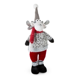Renifer Świąteczny 20x14x50cm Figurka Dekoracyjna Merry Christmas    