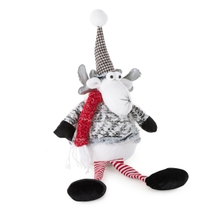 Renifer Świąteczny 24x14x60cm Figurka Dekoracyjna Merry Christmas     