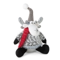 Renifer Świąteczny 24x14x35cm Figurka Dekoracyjna Merry Christmas      