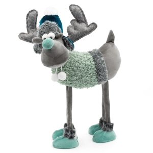Renifer Świąteczny 30x12x43cm Figurka Dekoracyjna Merry Christmas      
