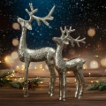 Jelonek Świąteczny 14x5x31cm Figurka Dekoracyjna Merry Christmas  