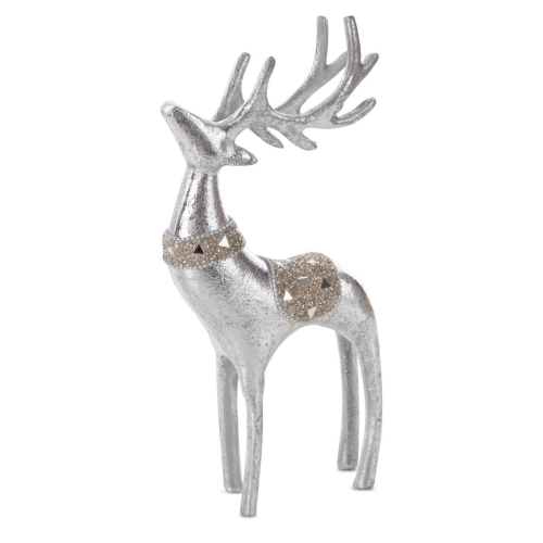 Jelonek Świąteczny 12x6x30cm Figurka Dekoracyjna Merry Christmas 