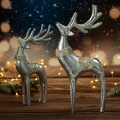 Jelonek Świąteczny 12x6x30cm Figurka Dekoracyjna Merry Christmas 