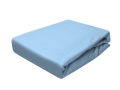 Prześcieradło Jersey z gumką 60x120 Błękitne Prestige Collection 160 g/m2