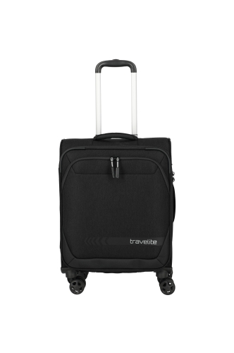 Walizka Kabibowa Travelite 55cm Średnia S Kick off Czarna