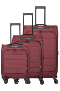 Zestaw Walizek Travelite Skaii S+M+L Czerwony travelite Superlight
