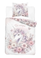 Pościel młodzieżowa  160x200 Jednorożec kolorowy unicorn 
