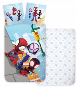 Pościel Niemowlęca 100x135 + 40x60 Spidey Człowiek Pająk baby 