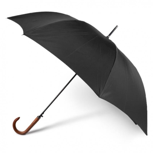 Parasol Pierre Cardin CZARNY  Automat z rączką long 