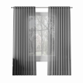 Zasłona z Taśmą Przelotki 145x300 Basic gładka Popiel