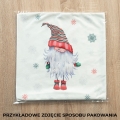 Poszewka Świąteczna Welurowa 40x40 GNOM 