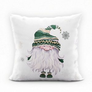 Poszewka Świąteczna Welurowa 40x40 GNOM 