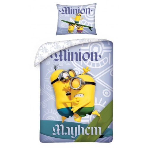 Pościel dziecięca Minionki 140x200 + poszewka 70X90cm  