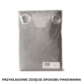 Zasłona na Przelotki 140x250 Agnes Velvet Szmargdowa
